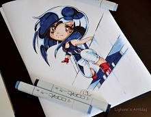 Faith z Mirrors Edge w wersji chibi :)
(Praca nie jest mojego autorstwa)