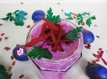 Koktajl z buraczkiem i śliwką