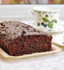 Bardzo czekoladowe ciasto z...