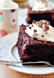 Ciasto czekoladowe z wiśnia...