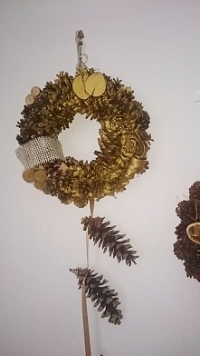 szyszki hand made :)