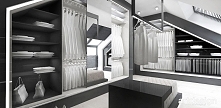 projekt funkcjonalnej garderoby | ACCELERATED ARCHITECTURE