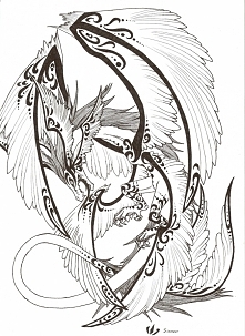 Praca mojego autorstwa-Smok Nightingale