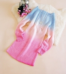 Sweter ombre