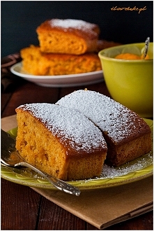 Ciasto dyniowe na jogurcie ilovebake.pl