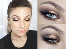 Propozycja Katosu makijażu oczu jak jesienne słońce