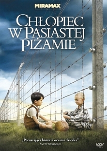 "Chłopiec w pasiastej ...