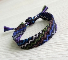 Friendship bracelet "zyg zag"