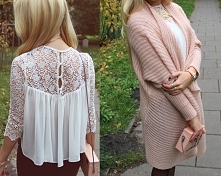 Kardigan + bluzka <3 Kliknij w zdjęcie, żeby przejść na bloga!