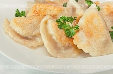 Pierogi z jabłkami i bakaliami