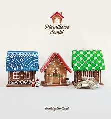 Ręcznie wykonane domki z piernika. przyjmuję zamówienia