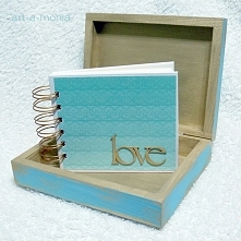 mini album w pudełku