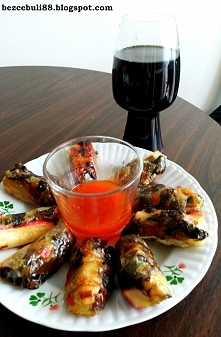 Sajgonki z paluszkami krabowymi