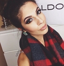 cudowny makijaż i chusta!