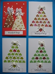 Przygotowania do świąt czas zacząć :) Kartki wykonane z dekoracyjnego papieru i eleganckich wstążeczek, każdy element wykonany przeze mnie ręcznie. Możliwość zakupu po kontakcie...