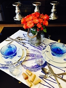 proste nakrycie stołu a jakie efektowne! 
Więcej zdjęć na moim blogu:
homemade-stories.blogspot.be