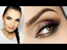 jesienny makijaż przy użyci...