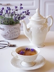 Herbatka z lawendą :)