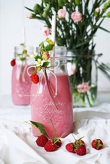 Energetyczny koktajl owocowo-owsiany <3 Na zdrowie :)