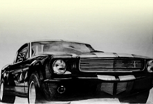 mustang#moje rysunki