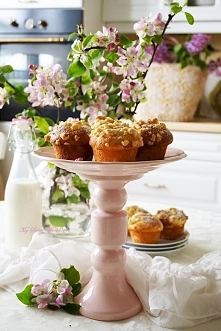 Puszyste, maślane babeczki ...