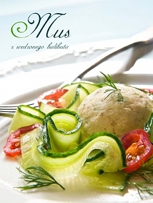 Mus z wędzonego halibuta