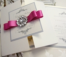 zaproszenie z piękną cyrkonią