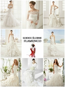 Suknie ślubne z falbanami w...