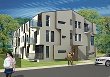 Budynek mieszkalny, Warszawa, koncepcja - majchrzakpp.com.pl