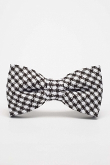 Mucha w kratkę – black/white