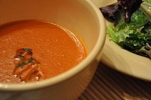 Kremowa zupa pomidorowa