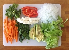 Spring rolls - szybki obiad na letnie dni