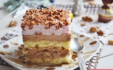 Ciasto orzechowo - truflowe...