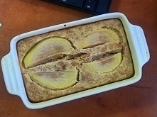 żytnianka zapiekana z gruszką