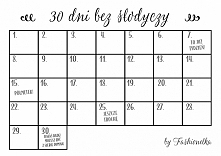 Dieta bez słodyczy lepiej podziała na twoje życie. Np nie będziesz miała trądziku i twoja skóra będzie lepsza. Nie będziesz senna i dostaniesz więcej energii. Ja zaczynam od dzi...