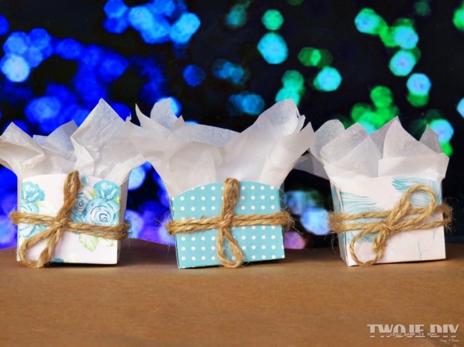 Mini prezenty / Mini gift - tutorial twojediy.pl