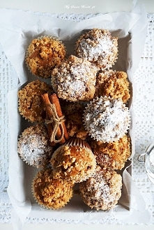 PYSZNE Muffinki z jabłkami,...