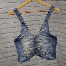 KAMIZELKA DENIM marki VERO MODA r. 34/XS
Tylko 9,90 zł
WIĘCEJ...KLIK W ZDJĘCIE