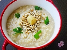 Zupa z kasztanami i pęczakiem