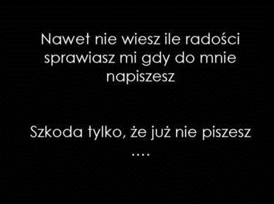 No Szkoda .. </3