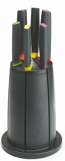 Zestaw noży w obrotowym bloku (6 noży w zestawie) Elevate - Joseph Joseph