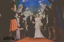 czerwony dywan + zimne ognie