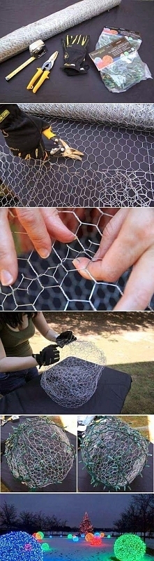 Idzie zima - kolorowe kule ...