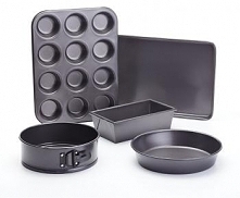 Formy do pieczenia (5 sztuk w zestawie) - Kitchen Craft