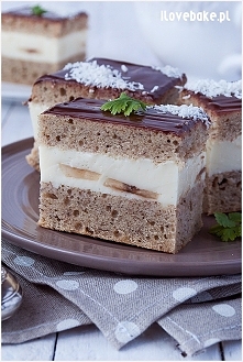 Ciasto z bananami ilovebake.pl