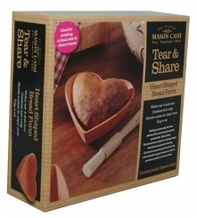 Forma z terakoty w kształcie małego serca