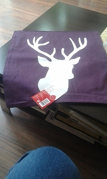 Świąteczne poszewki z Biedronki :)