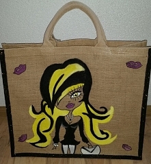 Cena- 70zl
Torba Maxi o wymiarach -45 x 39 x 21 cm

 Na mojej stronie znajdziecie torby ekologiczne (z Juty) ręcznie malowane. 
 Torba idealna na zakupy, do pracy, szkoły czy te...