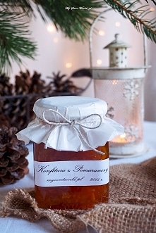 Domowa konfitura z pomarańczy :) Przepis po kliknięciu w zdjęcie :)