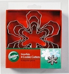 Foremki metalowe do wycinania ciasteczek Płatki Śniegu